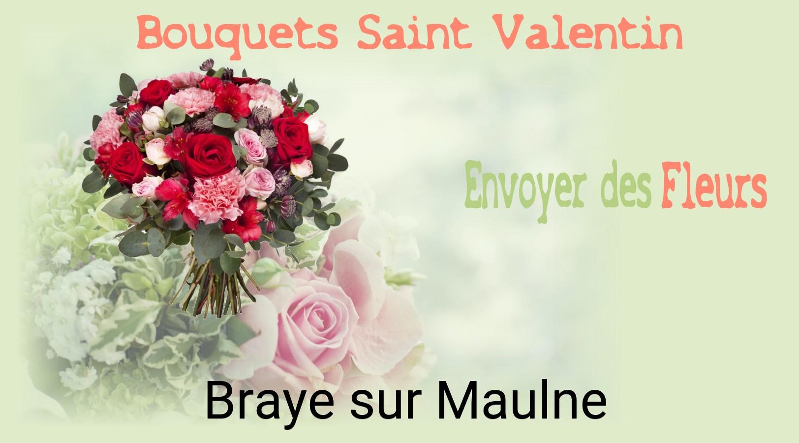 Roses de Saint-Valentin livrées à Braye-sur-Maulne